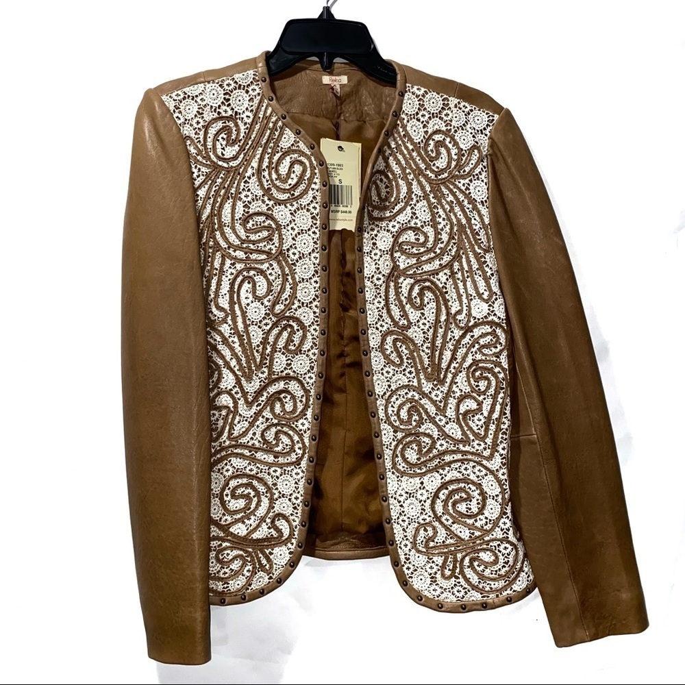 Reba Leather Jacket Women’s Small